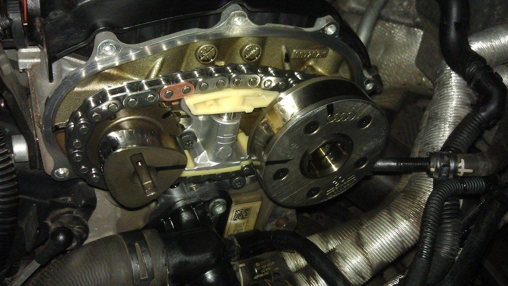 Mk5 GTi engine knocking Cam chain,tensioner and adjuster SOLVED